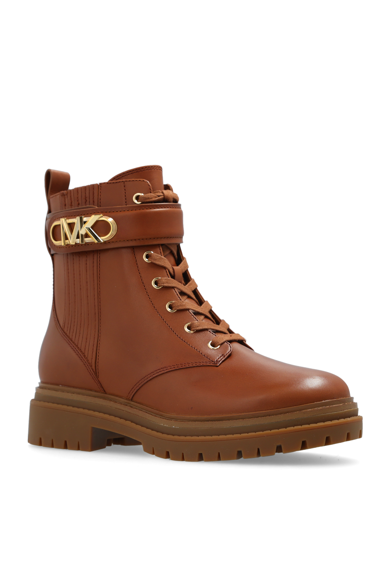 Brown michael cheap kors boots